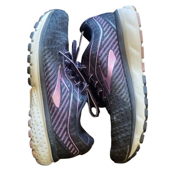 Brooks Running Shoes Women's 7.5 Blue Purple Ghost 12 Athletic Comfort - Picture 1 of 6